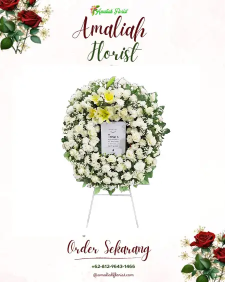 Krans Bunga Duka Jatijejer